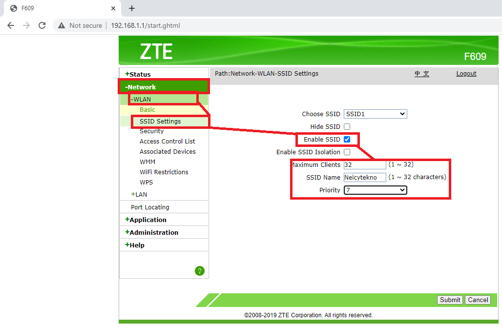 Username Dan Password Zte F609 : Cara Mengamankan Router ...