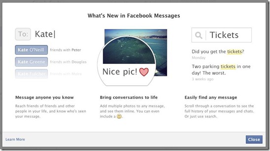 What's new in Facebook Messages