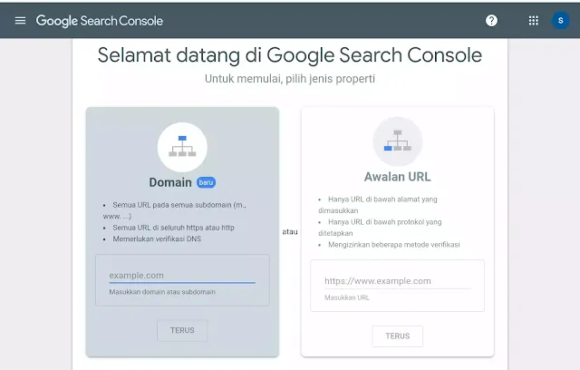 setting blog ke Google webmaster