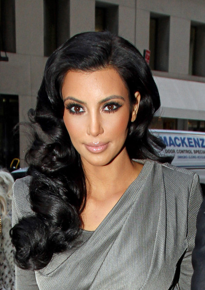 beautiful kim kardashian wavy bob hairstyles photos kim kardashian ...