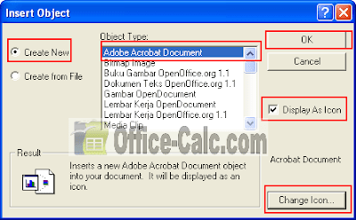 menyisipkan file pdf kedalam libreoffice calc