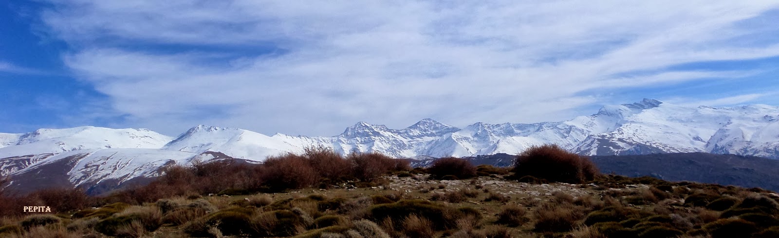 foto de los Tresmiles. Sierra Nevada