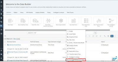 Currency Translation in SAP Datasphere