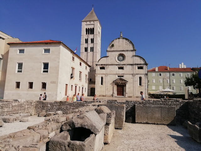 Foro romano, Zadar, Croacia.