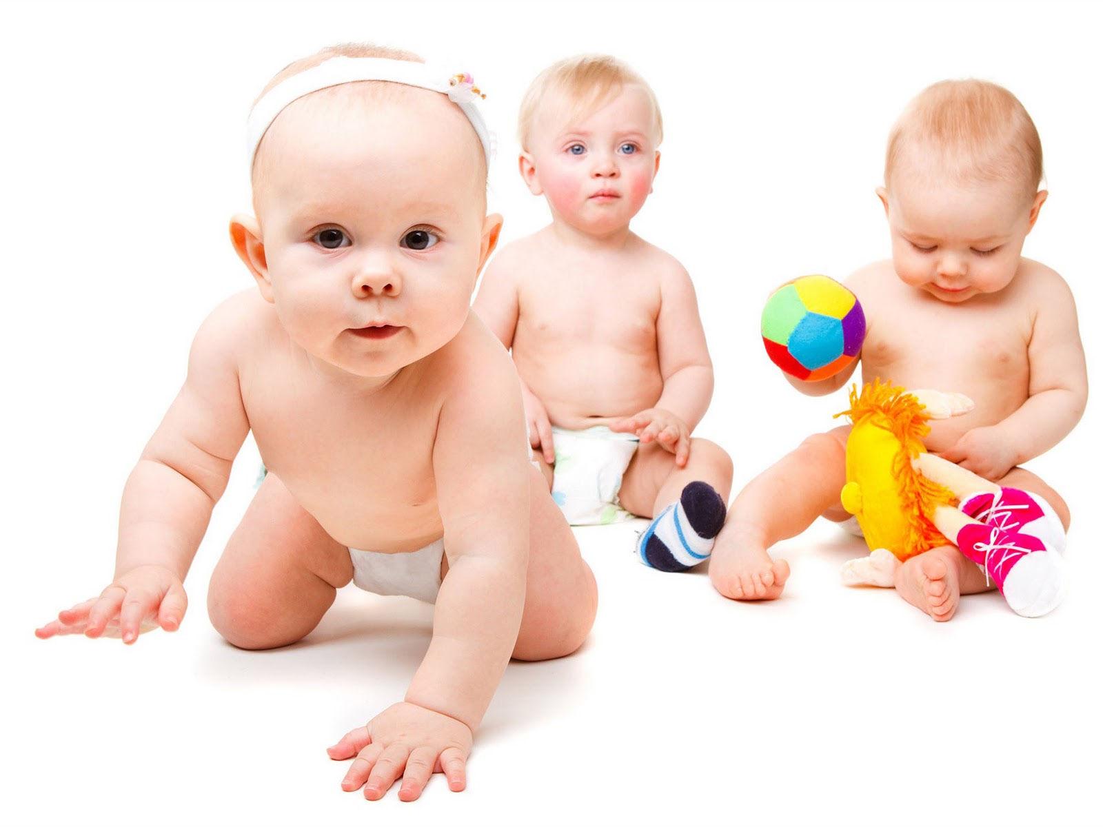 Lucu Banget Gambar Foto Bayi Bayi Kembar Tiga Si Gambar