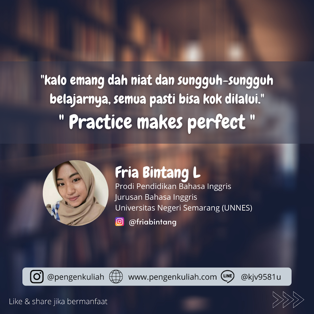 Fria Bintang - Jurusan Bahasa Inggris - Universitas Negeri Semarang (UNNES)