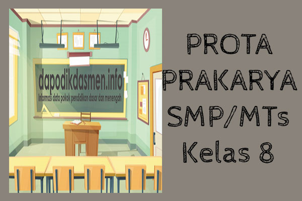 Prota Prakarya Kelas 8 Semester 1 dan 2