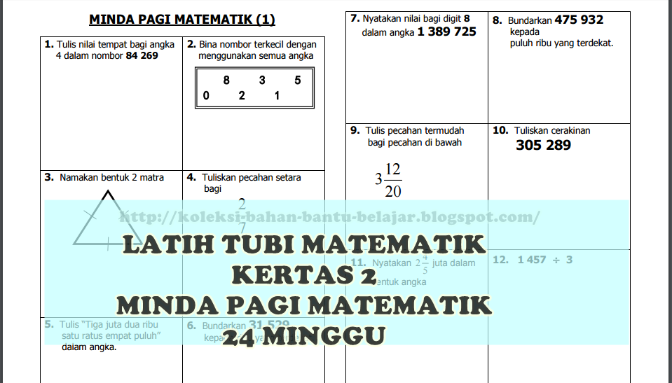 Soalan Pentaksiran Bahasa Arab Tahun 2 - Kecemasan i