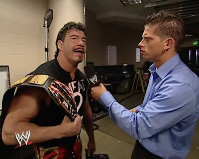 WWE Vengeance 2003 - Josh Matthews interviews Eddie Guerrero