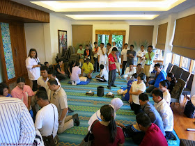 Box jelly fish presentation, CPR, Four Seasons, Koh Samui