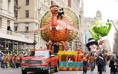 Thanksgiving Day floats