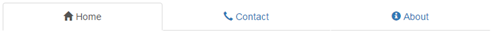bootstrap justified nav tabs example