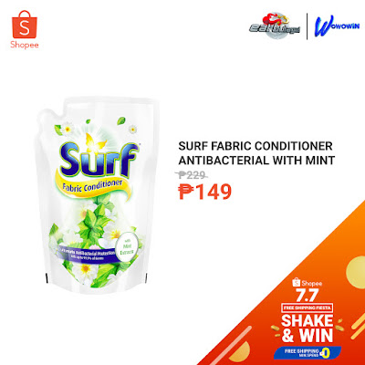 Surf Fabric Conditioner Antibacterial with Mint