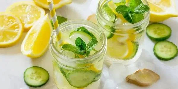 Cucumber Lemon Ginger Drink