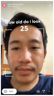 How old do i look instagram, Begini cara dapatkan filter How old do i look instagram