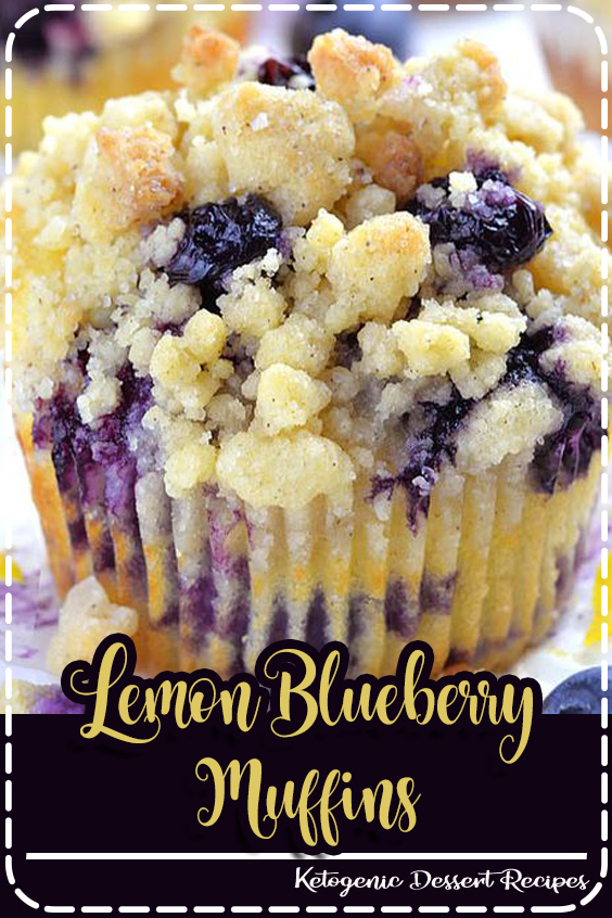Blueberry Lemon Muffins are a delicious breakfast choice on a spring or summer day. The bright tang of lemon zest and juice mingled with sweet blueberries makes these muffins worth waking up for. #muffins #muffinrecipes #blueberrymuffins #breakfastrecipes #breakfastmuffins #deliciousbreakfast #dessertrecipes #dessert #recipe #recipes