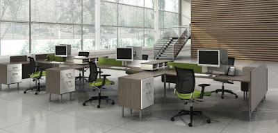 Open Concept Office Interior