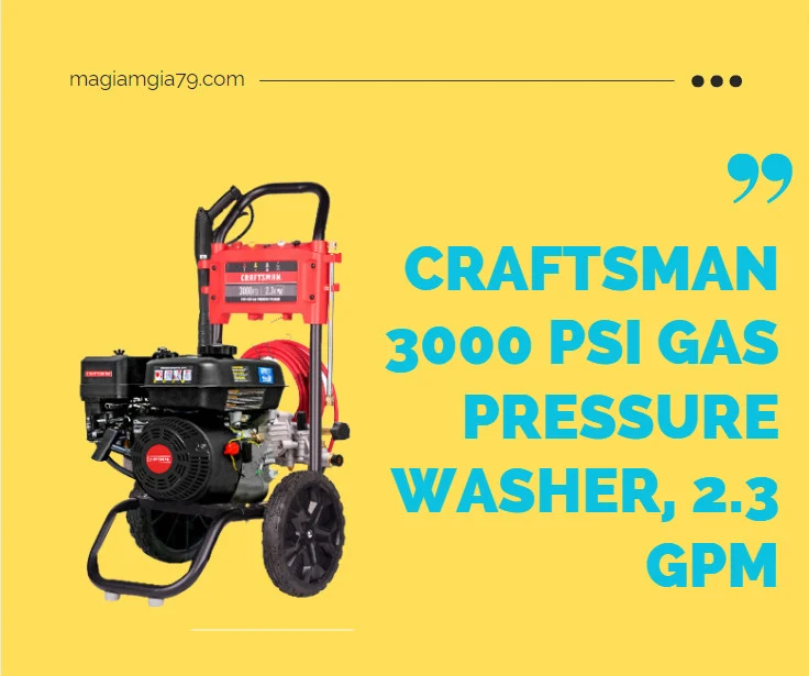 Craftsman 3000 PSI Gas Pressure Washer, 2.3 GPM, CMXGWFN061214