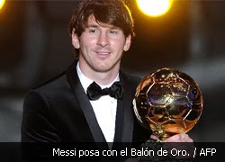 Leonel Messi, Una Pulga de oro