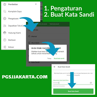 Registrasi Akun Google Toko Online Tokopedia