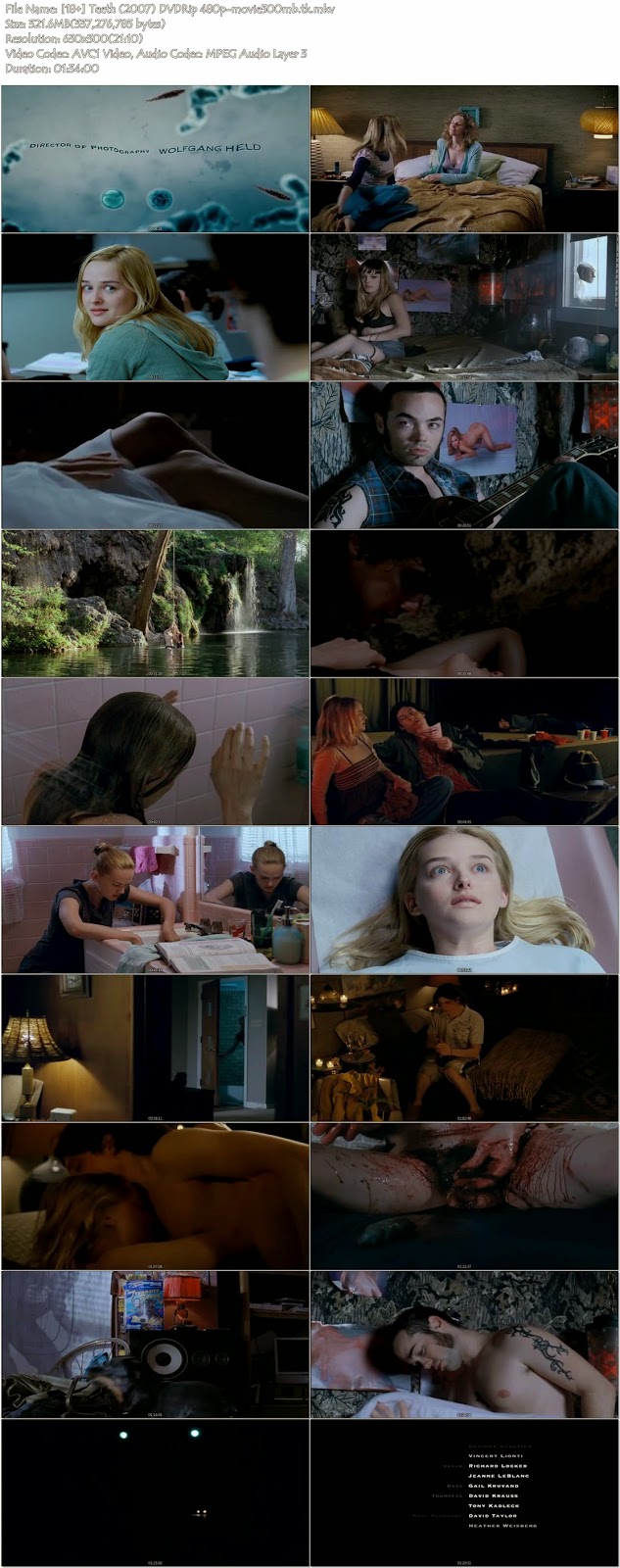 [18+] Teeth (2007) DVDRip 480p 300MB Screenshot