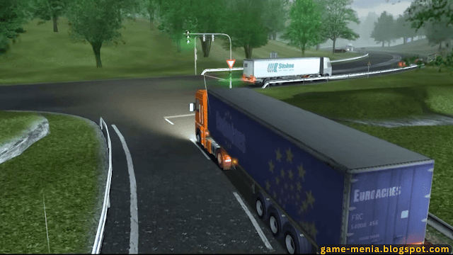 Euro Truck Simulator (2008) Pic 1 By Game Menia