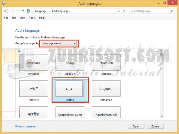 Cara mengetik huruf arab pada Microsoft word