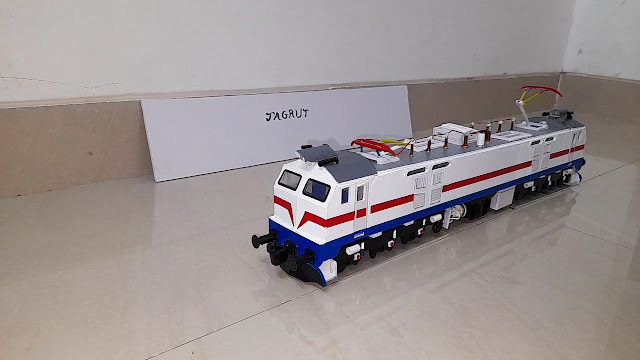 Jagrut Kale handmade train model