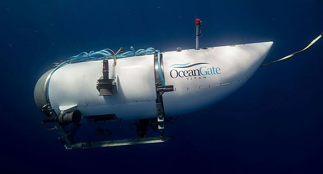 جهاز سونار يرصد "أصوات تحت الماء" أثناء  البحث عن "الغواصة تيتان" المفقودة قرب حطام تايتانك