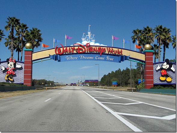 Walt Disney World sign