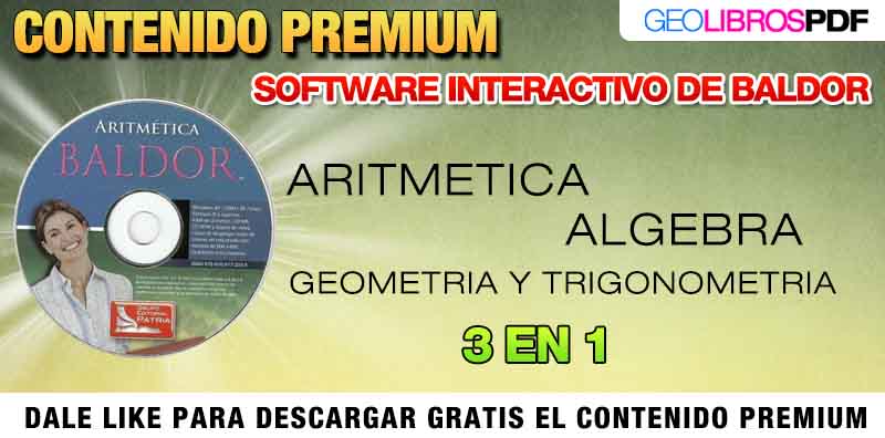 DESCARGAR LIBRO TRIGONOMETRIA BALDOR PDF