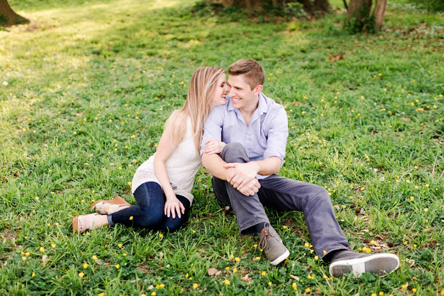 Alexandria, VA Belle Haven Park Engagement Photo Session photographed by Maryland Wedding Photographer Heather Ryan Photography