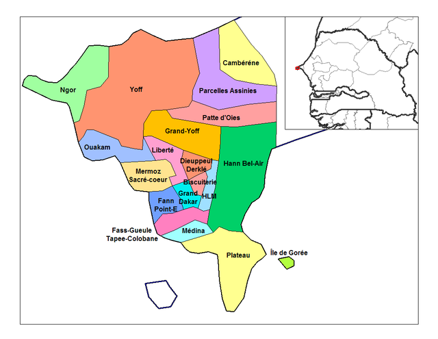 Liste des Maires des 19 communes de Dakar.