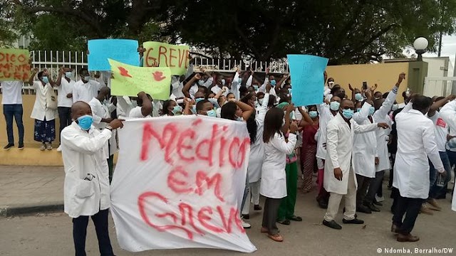 Médicos angolanos anunciam nova greve por tempo indeterminado