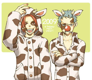 shanks and buggy funny one piece anime picture