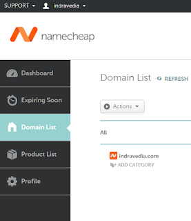  Jika anda hingga ke blog ini dan sedang membacanya sekarang Mau Tau? Cara Sewa / Daftar Domain Di Namecheap.Com