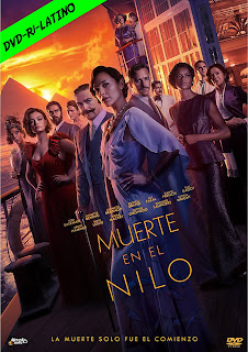 MUERTE EN EL NILO – DEATH ON THE NILE – DVD-5 – R1 – FINAL– DUAL LATINO – 2022 – (VIP)