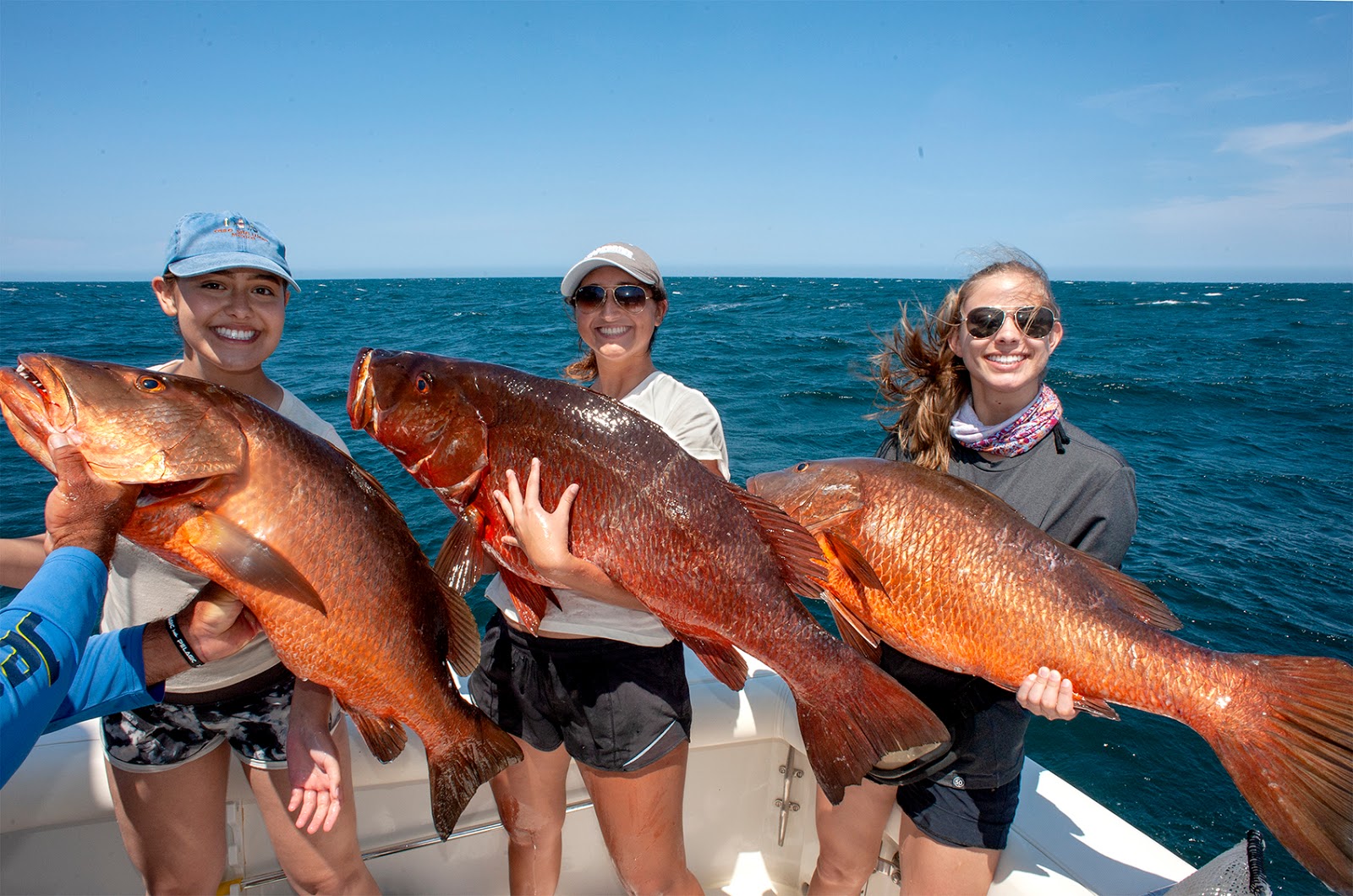 Jon Schwartz's Blog: Fishing, Big Fish Photography, and Travel: College  girls catch giant fish in Baja