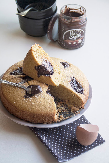 Torta cocco e crema Pan di Stelle