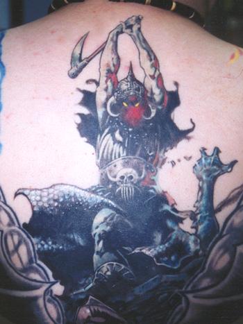 demon tattoos for women