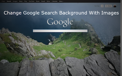 How To Customize and Change Google Search Background With Images