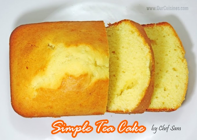 How to make Simple Tea Cake - ٹی کیک