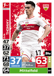 Match Attax Bundesliga 2018-2019 VfB Stuttgart