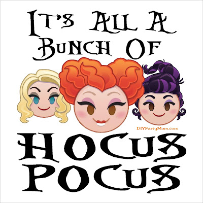 It's all a bunch of Hocus Pocus! But we love Halloween anyway, so grab these Hocus Pocus quote printables in 9 different sizes perfect for all your Halloween decorating and party needs.