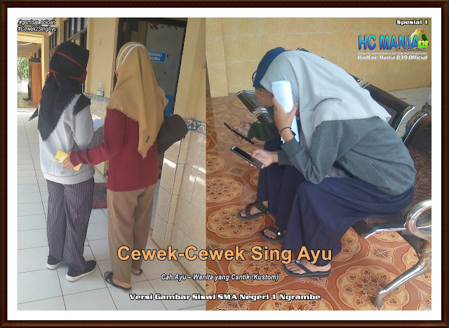 Gambar Soloan Terbaik di Indonesia - Gambar Siswa-Siswi SMA Negeri 1 Ngrambe Versi Cah Ayu Khas Spesial 1 - 12