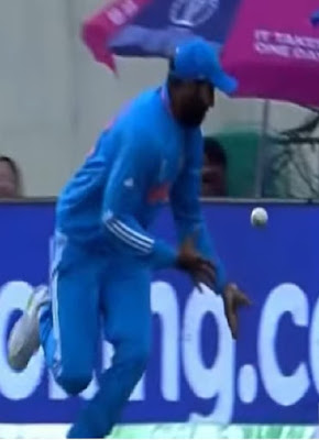 Bumrah's dropped catch
