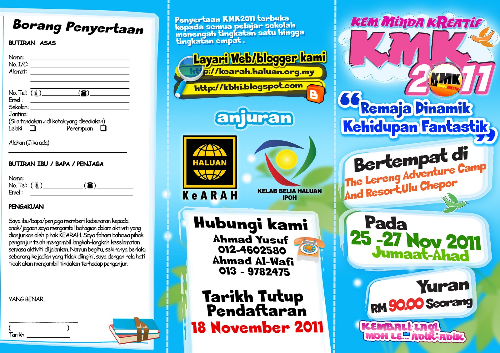 Contoh Pamphlet Sekolah