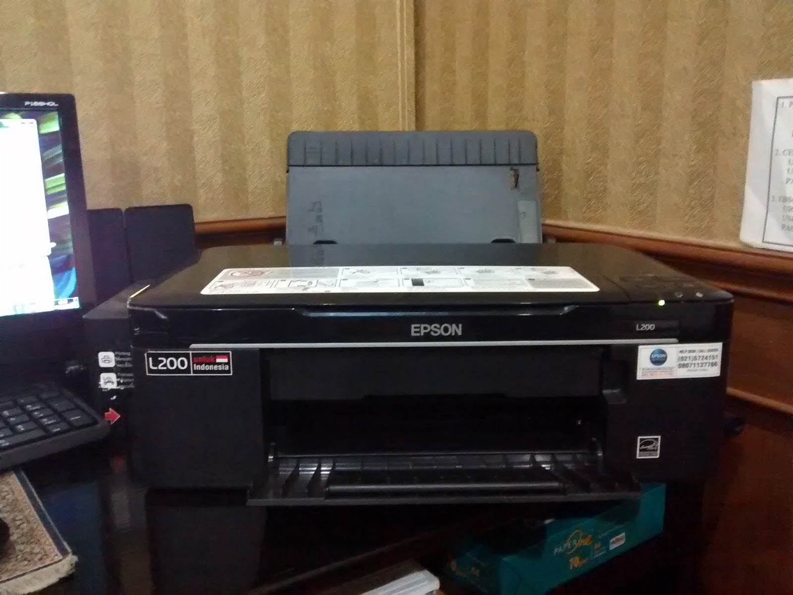 Memperbaiki Hasil Cetak Printer Epson L200 - Ngopi Dhisik..,/