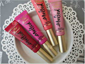 Mis MELTED de TOO FACED: Swatches & Review