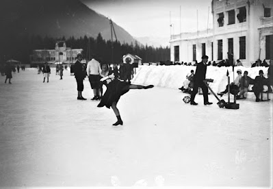 Photograph of French figure skating coach Jacqueline Vaudecrane